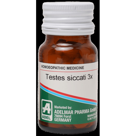 ADEL Testis Siccati Trituration Tablet 3X image