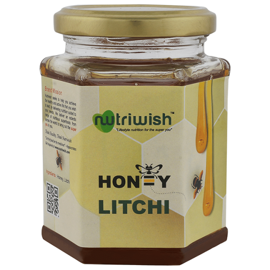 Nutriwish 100% Pure Organic Honey Litchi image