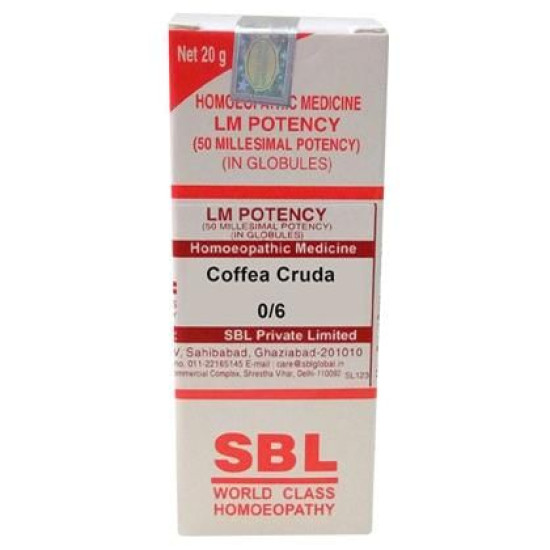 SBL Coffea Cruda 0/6 LM image