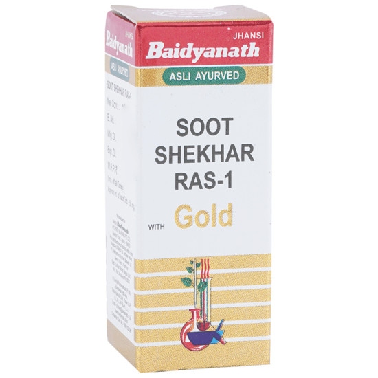 Baidyanath (Jhansi) Soot Shekhar Ras 1 with Gold image