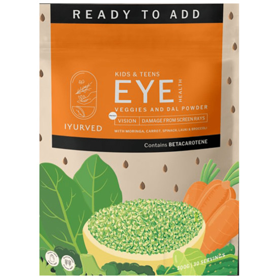 Iyurved Kids & Teens Eye Health Veggies & Dal Powder image