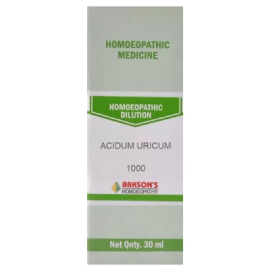 Bakson's Acidum Uricum Dilution 1000 CH image