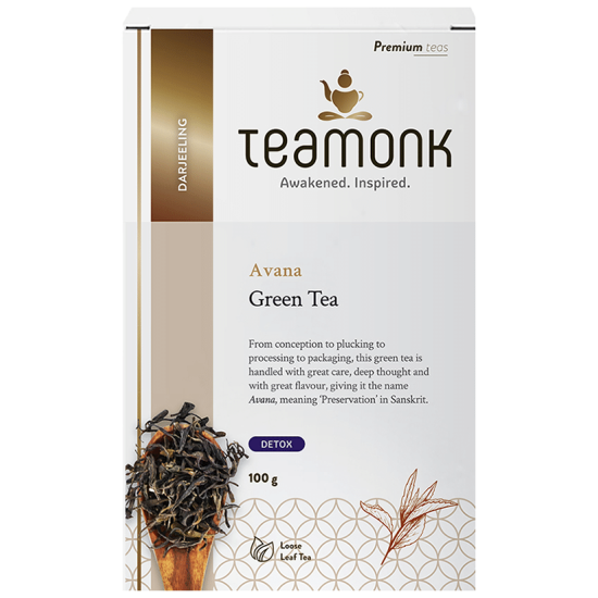 Teamonk Avana Darjeeling Green Tea image