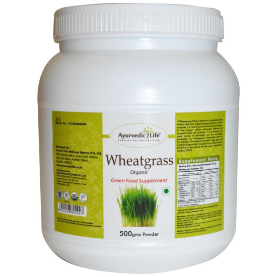 Ayurvedic Life Wheatgrass Powder image