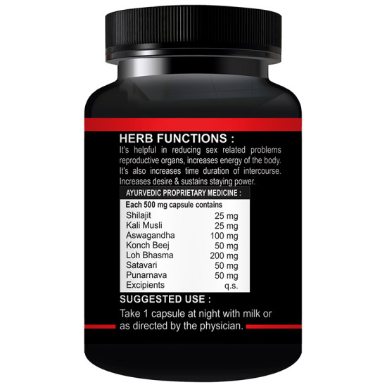 Fasczo Naturahard Male Enhancement Formula Capsule image