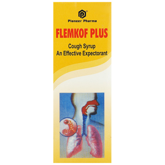 Pioneer Pharma Flemkof Plus Cough Syrup (500ml Each) image