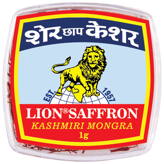 Lion Saffron Kashmiri Mongra (1gm Each) image