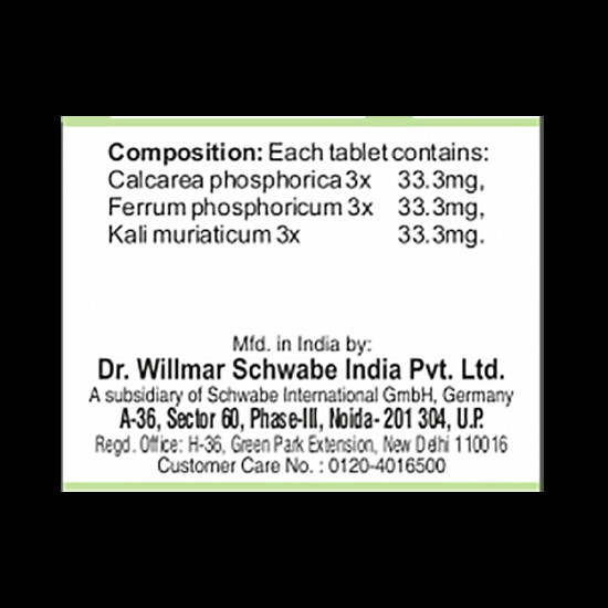 Dr Willmar Schwabe India Bio-Combination 10 (BC 10) Tablet image