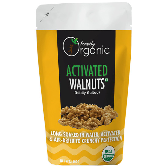 Honestly Organic Activated Walnuts Mildly Salted image