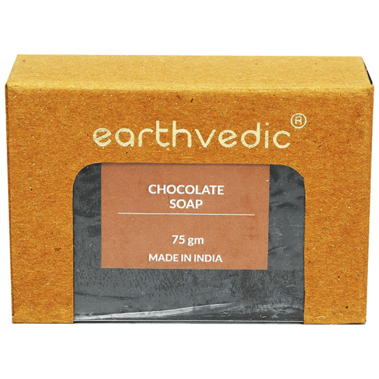 Earthvedic Chocolate Soap (75gm Each) image