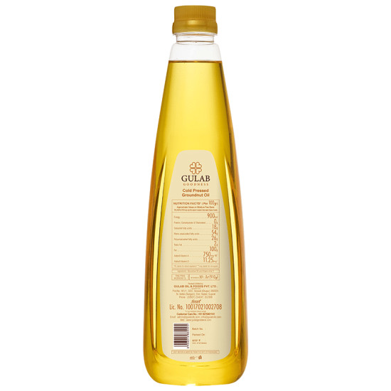 Gulab Goodness Cold Pressed Groundnut Oil image