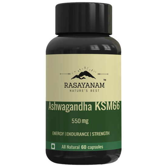 Rasayanam Ashwagandha KSM 66 550mg Capsule image