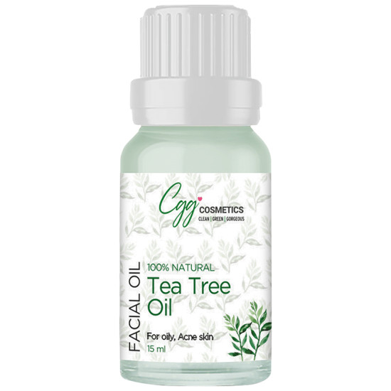 CGG Cosmetics 100% Natural Facial Oil Tea Tree image