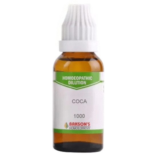 Bakson's Coca Dilution 1000 CH image