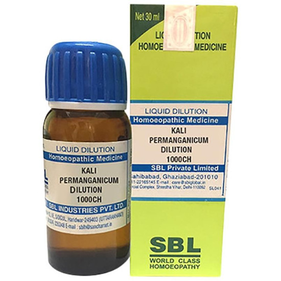 SBL Kali Permanganicum Dilution 1000 CH image