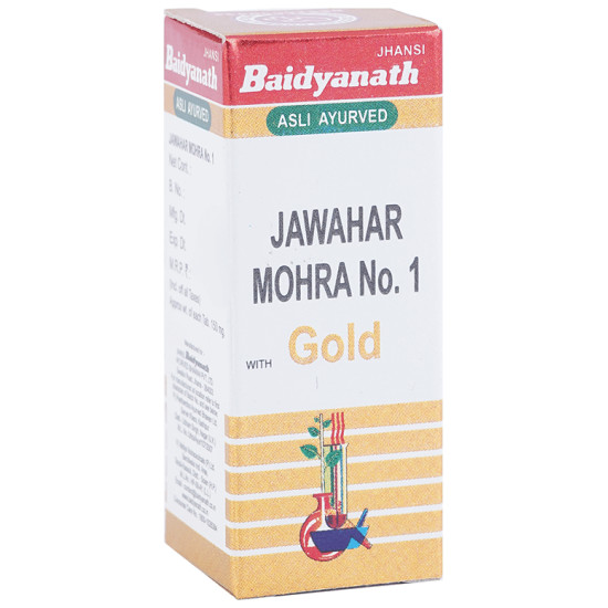 Baidyanath (Jhansi) Jawahar Mohra No. 1 with Gold Tablet image