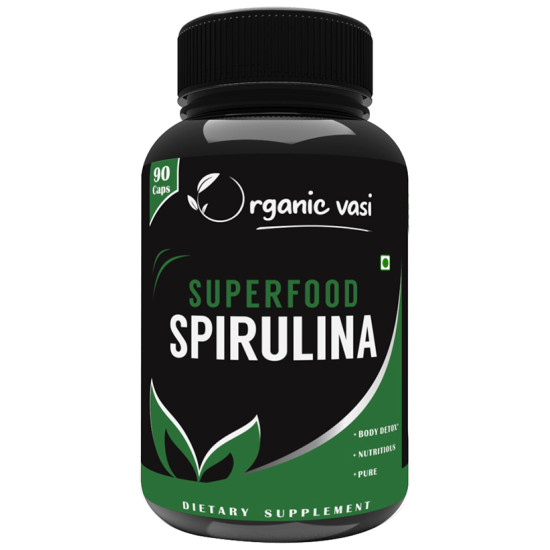 Organic Vasi Superfood Spirulina Capsule image