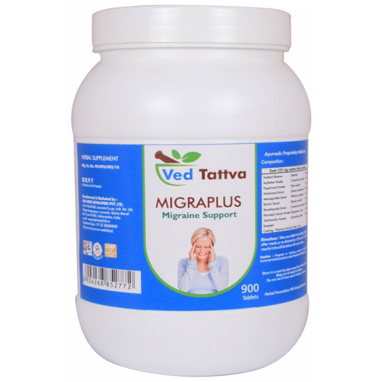 Ved Tattva Migraplus Migraine support Tablet image