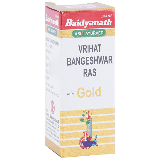 Baidyanath (Jhansi) Vrihat Bangeshwar Ras with Gold image