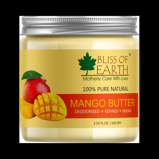 Bliss of Earth 100% Pure Natural Mango Butter image