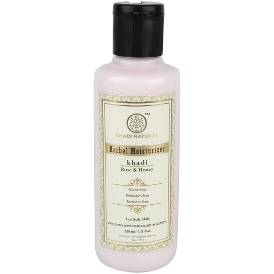 Khadi Naturals Rose Honey Herbal Moisturizer image