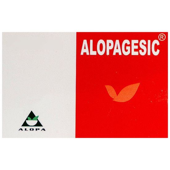 Alopagesic Pain Killer Tablet for Pain Relief and Muscle Cramps image