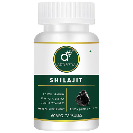 Add Veda Shilajit Veg Capsule image