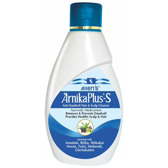 Allen's ArnikaPlus-S Anti-Dandruff Hair & Scalp Cleanser (100ml Each) image