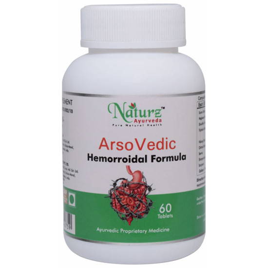 Naturz Ayurveda Arsovedic Hemorroidal Formula Tablet image