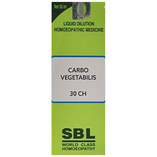 SBL Carbo Vegetabilis Dilution 30 CH image