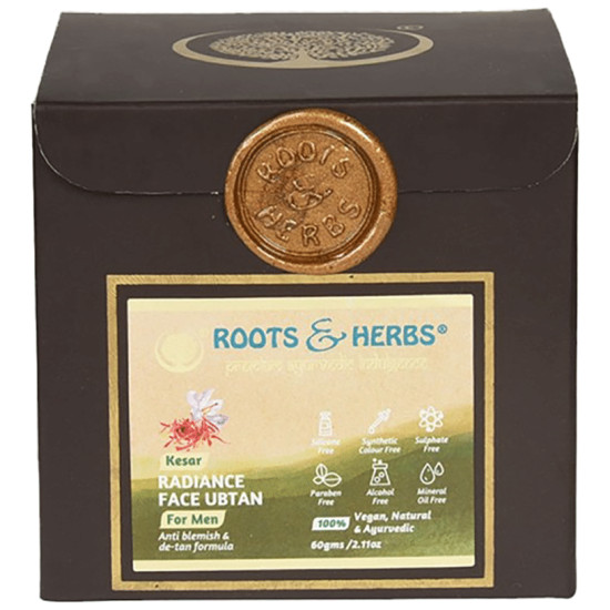 Roots and Herbs Kesar Radiance Face Ubtan image