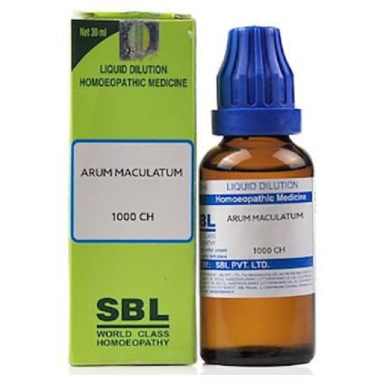 SBL Arum Maculatum Dilution 1000 CH image