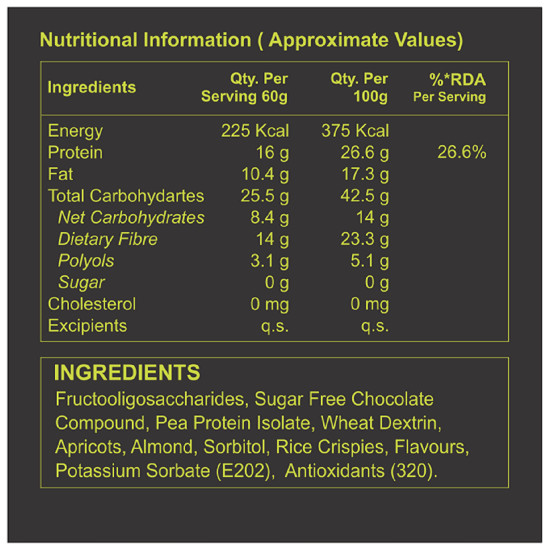 Protuff Vegan Bar (60gm Each) image