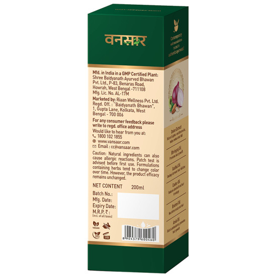 Vansaar Onion Hair Oil image