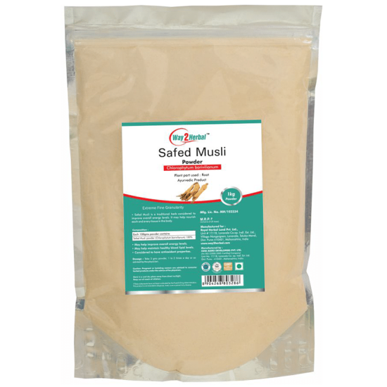 Way2Herbal Safed Musli Powder image