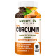 Nature Life Nutrition 95% Curcumin 1310mg (Curcumin C3+Bioperine) Vegetarian Tablet image