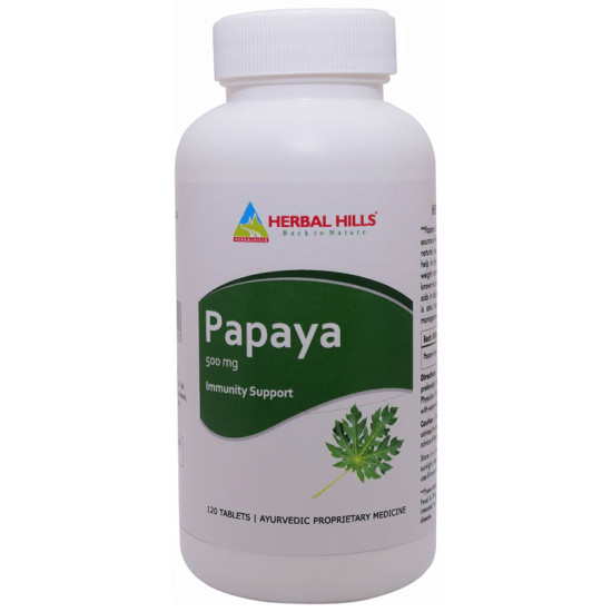 Herbal Hills Papaya Immunity Support Tablet image