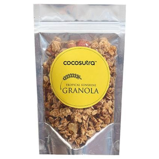 Cocosutra Breakfast Granola Cereal 4-in-1 Oats, Nuts, Seeds and Dry Fruits (100gm Each) image