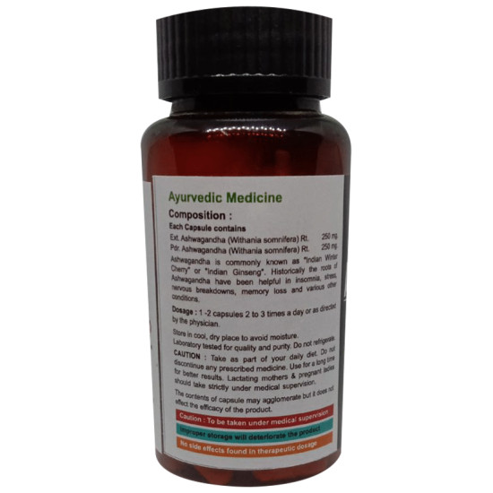 BHPI Bharat Ashwagandha Capsule (60 Each) image