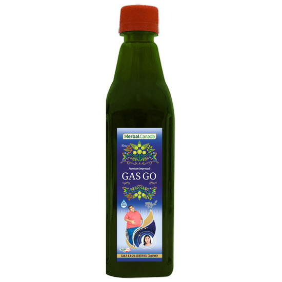 Herbal Canada Herbal Premium Improved Gas Go Juice Sugar Free image