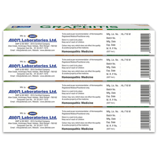 Allen's Graphitis Ointment (25gm Each) image