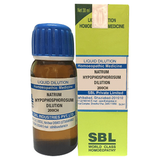 SBL Natrum Hypophosphorosum Dilution 200 CH image