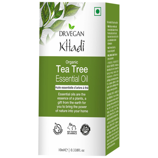 Dr. Vegan Khadi Organic Tea Tree Essential Oil image