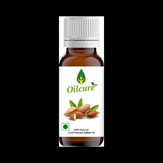 Oilcure Cold Pressed Edible Sweet Almond Oil image