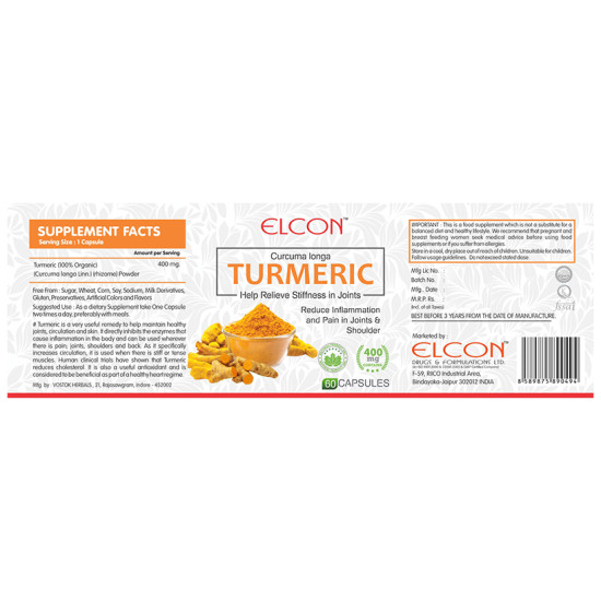 Elcon Turmeric Capsule image