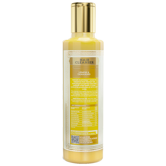 Khadi Naturals Hair Cleanser Lemon image