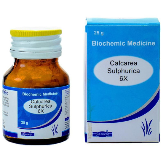 Hapdco Calcarea Sulphurica Biochemic Tablet 6X image