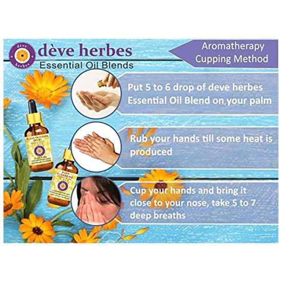 Deve Herbes Under Eye Serum Aromatherapy Essential Oil Blend for Dark Circles & Puffy Eye image