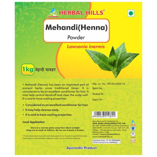 Herbal Hills Mehandi (Henna) Powder image