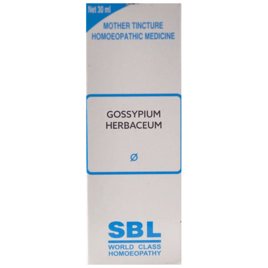 SBL Gossypium Herbaceum Mother Tincture Q image